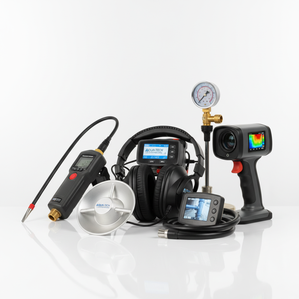 Équipement de détection de fuite utilisé à Paris 1er