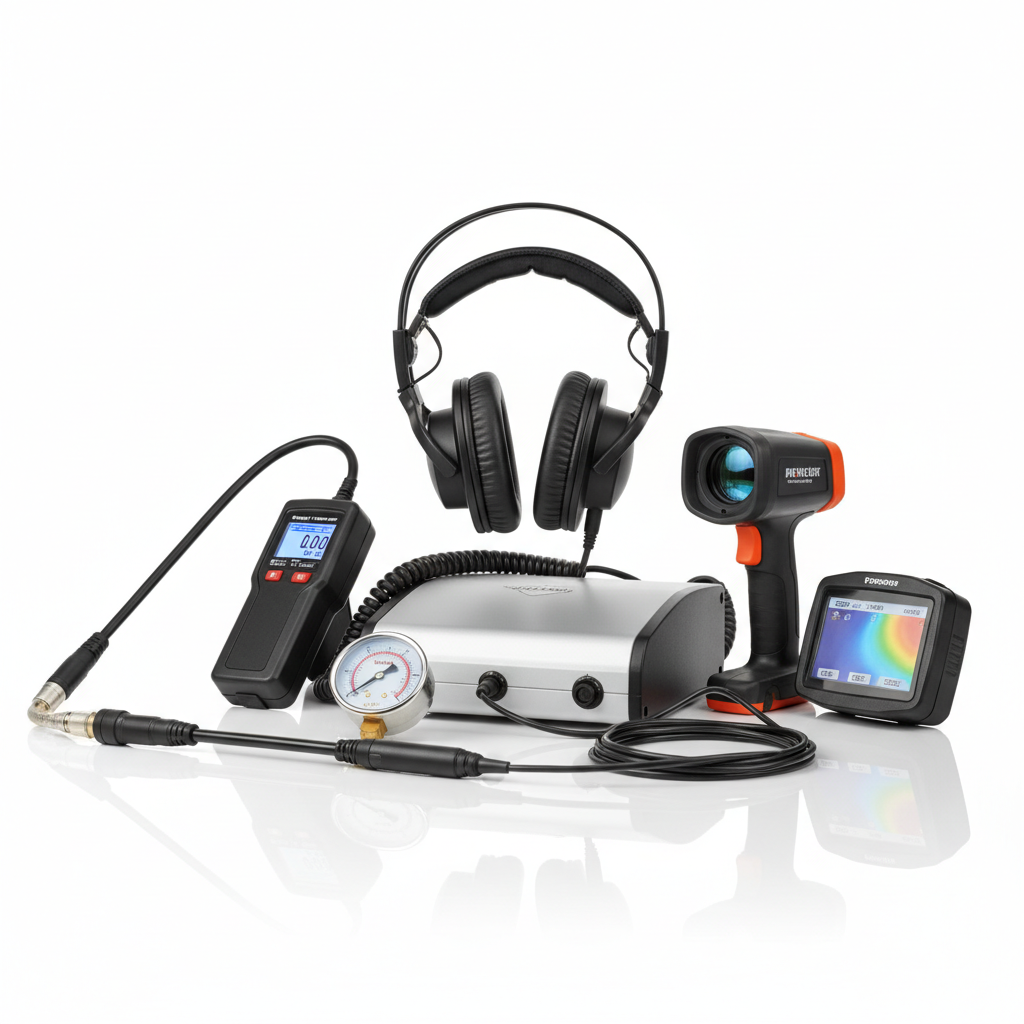 Équipement de détection de fuite utilisé à Paris 2ème