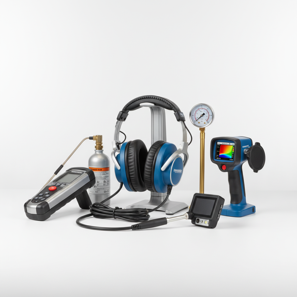 Équipement de détection de fuite utilisé à Paris 4ème