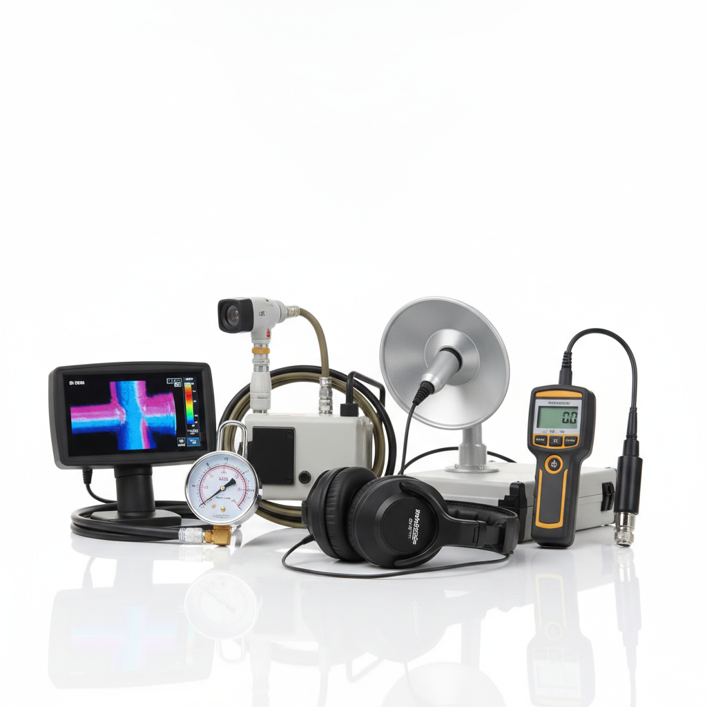 Équipement de détection de fuite utilisé à Paris 8ème