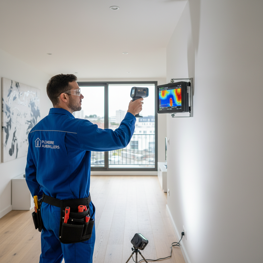 Recherche de fuite à Aubervilliers