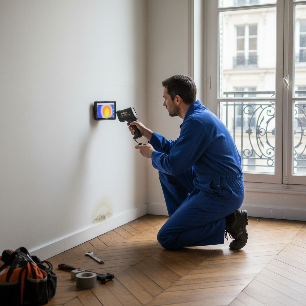 Recherche de fuite à Paris 11ème