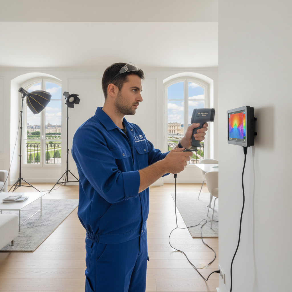 Recherche de fuite à Versailles